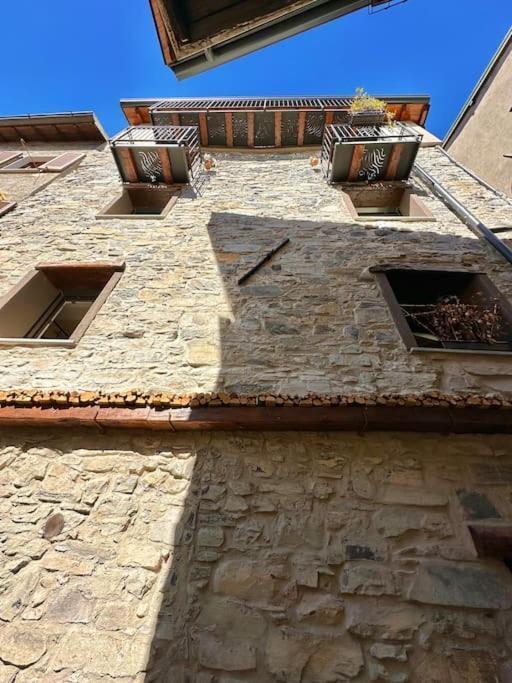 Romantic Home Stone With Amazing View Lake Of Como And Oleandra Laglio Bagian luar foto