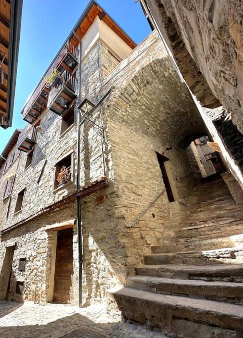 Romantic Home Stone With Amazing View Lake Of Como And Oleandra Laglio Bagian luar foto